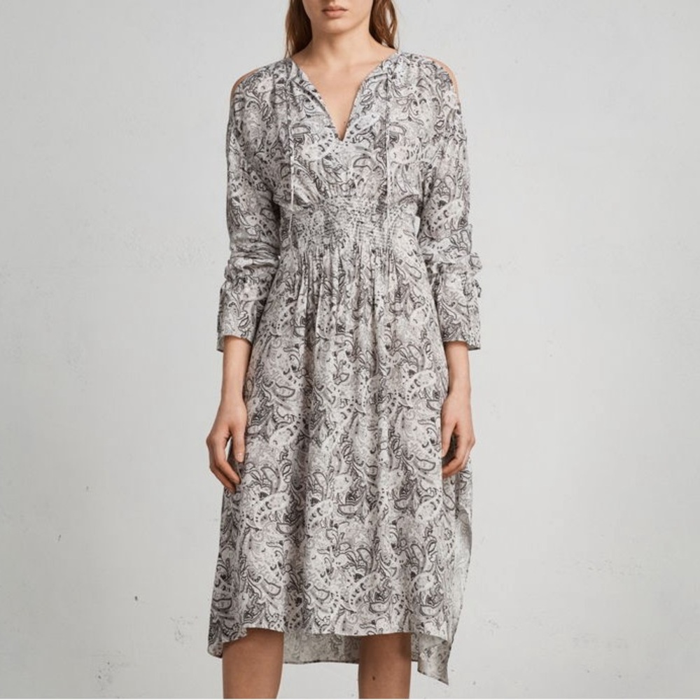 ALLSAINTS Lavete Paisley Dress